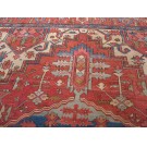 Late 19th Century N.W. Persian Serapi Carpet 