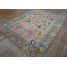 Early 20th Century N. Indian Cotton Agra Carpet