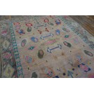 Early 20th Century N. Indian Cotton Agra Carpet