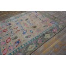 Early 20th Century N. Indian Cotton Agra Carpet