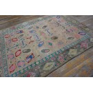 Early 20th Century N. Indian Cotton Agra Carpet