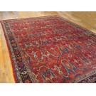 Early 20th Century Persian Bijar Garrus Carpet 