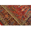 Early 20th Century Persian Bijar Garrus Carpet 