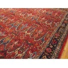 Early 20th Century Persian Bijar Garrus Carpet 