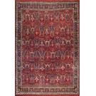 Early 20th Century Persian Bijar Garrus Carpet 