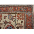 19th Century W. Persian Bijar Carpet With Harshang Pattern