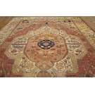 Antique Persian Serapi Carpet From 1880s