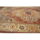 Antique Persian Serapi Carpet From 1880s