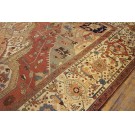 Antique Persian Serapi Carpet From 1880s