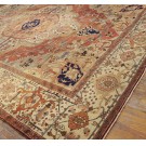 Antique Persian Serapi Carpet From 1880s