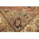 Antique Persian Serapi Carpet From 1880s