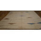 1930s French Art Deco Flat-Weave Rug 