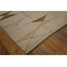 1930s French Art Deco Flat-Weave Rug 