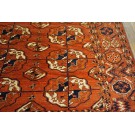 Mid 19th Century Central Asian Tekke Turkmen Main Carpet