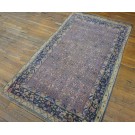 Early 20th  Century Indian Cotton Agra Carpet 