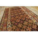 Late 19th Century W. Persian Kurdish Carpet 