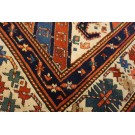 Mid 19th Century Caucasian Shirvan Carpet Dated & Inscribed 