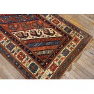 Mid 19th Century Caucasian Shirvan Carpet Dated & Inscribed 