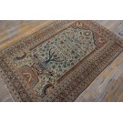 19th Century N.E. Persian Moud Meditation Carpet