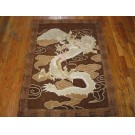 Late 19th Century Chinese Wool & Silk Dragon Embroidery