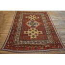 Late 19th Century Caucasian Kazak Fachralo Carpet 