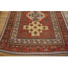 Late 19th Century Caucasian Kazak Fachralo Carpet 