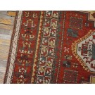 Late 19th Century Caucasian Kazak Fachralo Carpet 