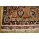 Early 20th Century Persian Silk Tabriz Carpet