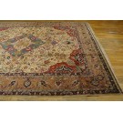 Early 20th Century Persian Silk Tabriz Carpet