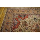 Early 20th Century Persian Silk Tabriz Carpet