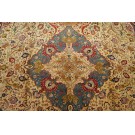 Early 20th Century Persian Silk Tabriz Carpet