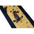 1920s Pictorial Chinese Art Deco Rug