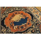 19th Century N.E. Persian Khorassan Moud Hunting Carpet