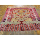 Late 19th Century W. Chinese Ningxia Banner Carpet 