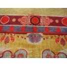 Late 19th Century W. Chinese Ningxia Banner Carpet 