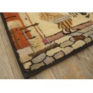 American Hooked Rug #21855