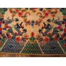 Early 20th Century Chinese Silk Dragon Carpet