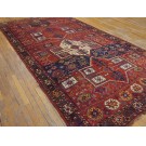 19th Century N.E. Persian Kurdish Quchan Carpet 