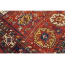 19th Century N.E. Persian Kurdish Quchan Carpet 