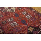 19th Century N.E. Persian Kurdish Quchan Carpet 