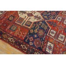 19th Century N.E. Persian Kurdish Quchan Carpet 