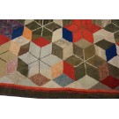 Early 20th Century American Hooked Rug