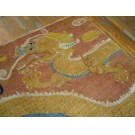 Mid 18th Century Chinese Ningxia Pillar Carpet