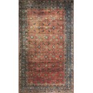 Persian Bijar Carpet From Late 19th Century