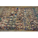 Mid 20th Century Moroccan Boucherouitte Carpet