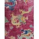 1920s Chinese Art Deco Dragon Carpet