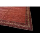 Early 20th Century Indian Lahore Paisley Carpet 