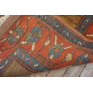 Late 19th Century W. Persian Kurdish Runner Carpet