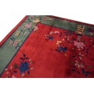 Early 20th Century Chinese Art Deco Carpet 