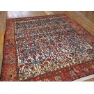 19th Century Persian Sarouk Farahan Wool & Silk Carpet